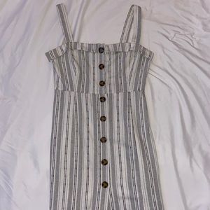 Boho forever 21 striped dress